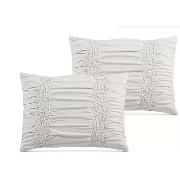 Hallmart Collectible Amalina 4-Pc Comforter Set Twin/ Twin XL ODESSA Blue - Picture 4 of 8